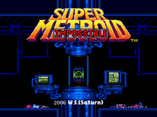 Super Metroid Impossible Title Screen
